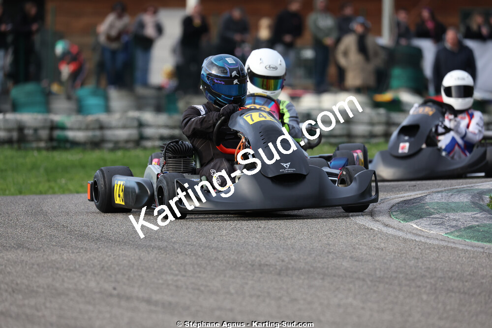 1 & 2/03/2025 : 1ère manche du Championnat du Sud au Pôle Mécanique Karting d’Alès (photos Stéphane Agnus) 2025 — karting