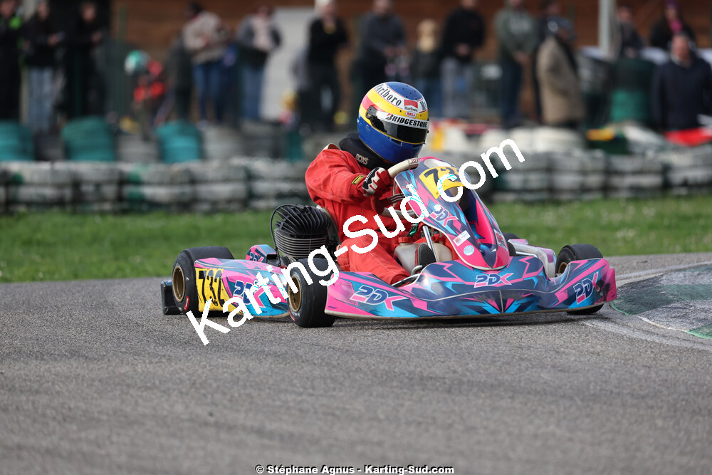 1 & 2/03/2025 : 1ère manche du Championnat du Sud au Pôle Mécanique Karting d’Alès (photos Stéphane Agnus) 2025 — karting