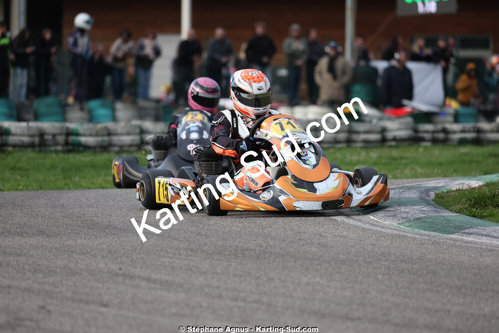 1 & 2/03/2025 : 1ère manche du Championnat du Sud au Pôle Mécanique Karting d’Alès (photos Stéphane Agnus) 2025 — karting