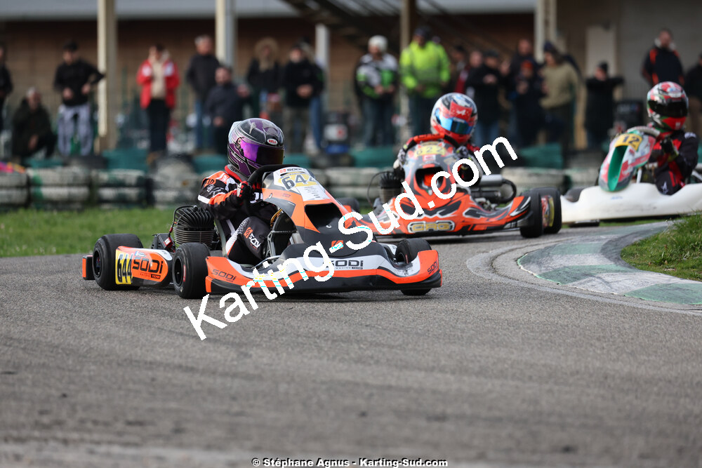 1 & 2/03/2025 : 1ère manche du Championnat du Sud au Pôle Mécanique Karting d’Alès (photos Stéphane Agnus) 2025 — karting