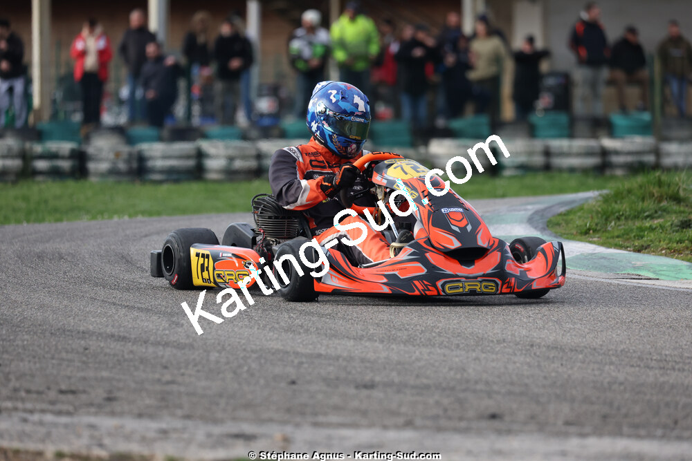 1 & 2/03/2025 : 1ère manche du Championnat du Sud au Pôle Mécanique Karting d’Alès (photos Stéphane Agnus) 2025 — karting