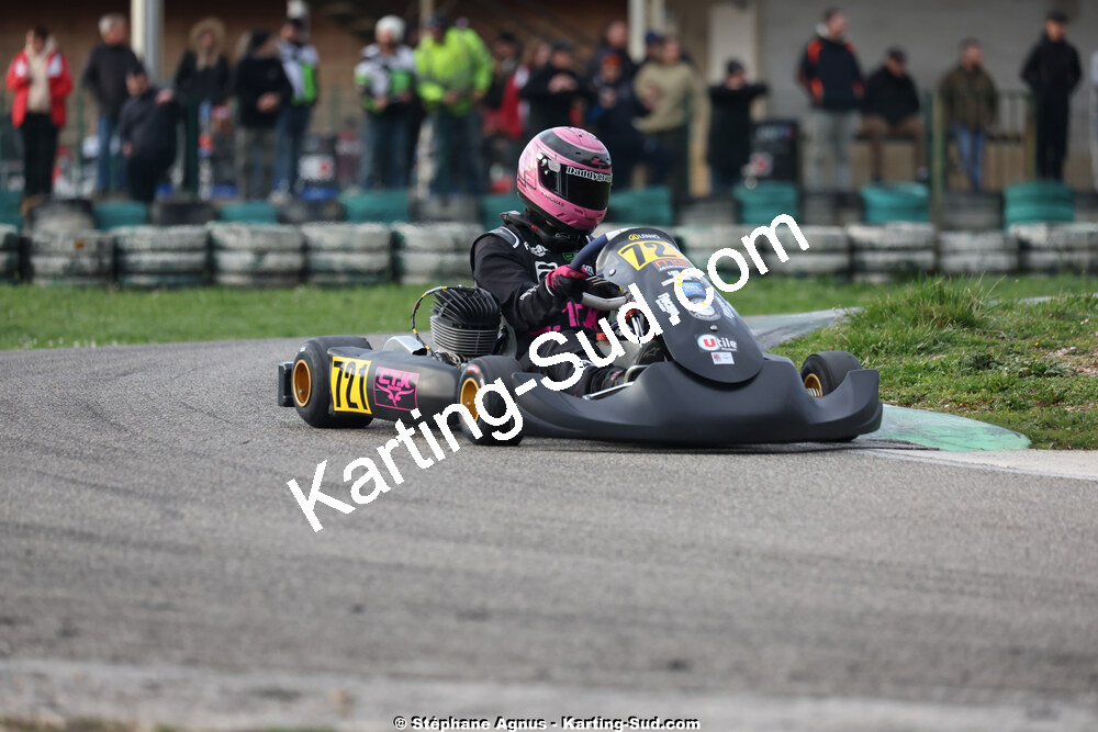 1 & 2/03/2025 : 1ère manche du Championnat du Sud au Pôle Mécanique Karting d’Alès (photos Stéphane Agnus) 2025 — karting