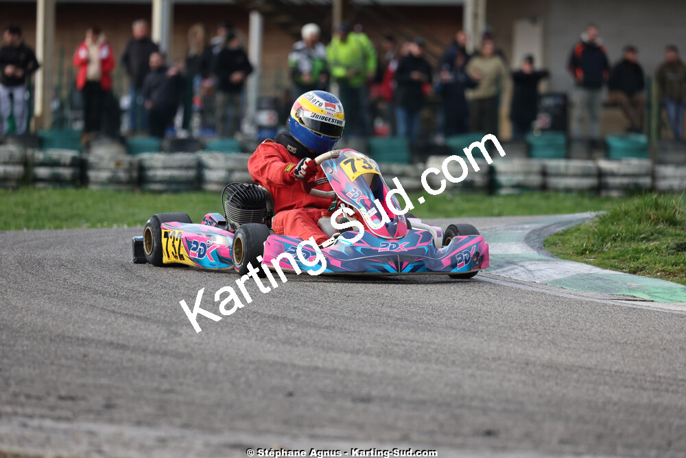 1 & 2/03/2025 : 1ère manche du Championnat du Sud au Pôle Mécanique Karting d’Alès (photos Stéphane Agnus) 2025 — karting