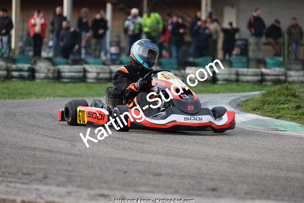 1 & 2/03/2025 : 1ère manche du Championnat du Sud au Pôle Mécanique Karting d’Alès (photos Stéphane Agnus) 2025 — karting