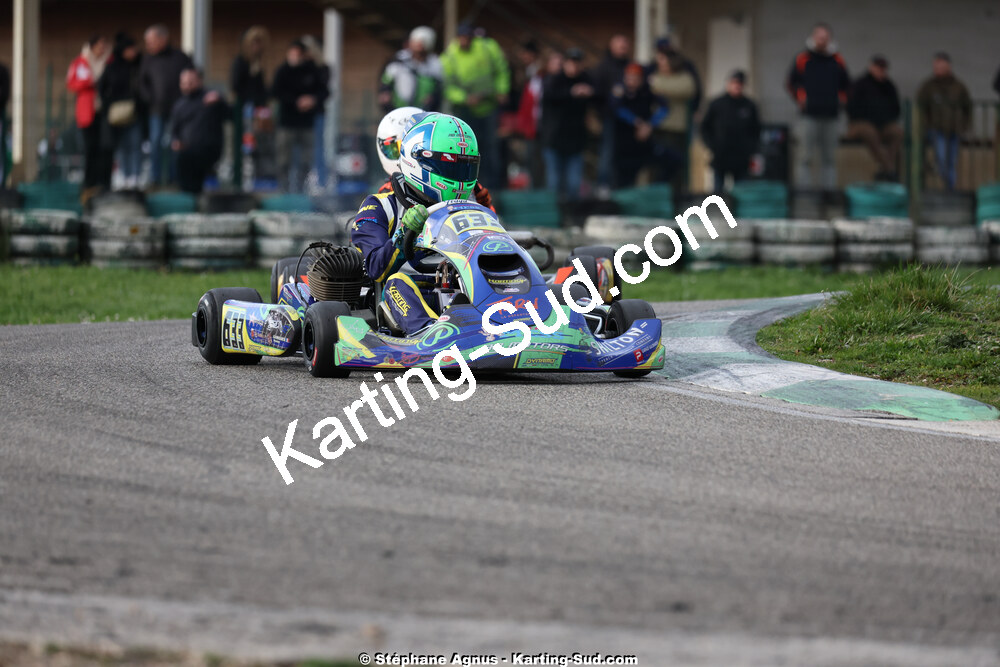 1 & 2/03/2025 : 1ère manche du Championnat du Sud au Pôle Mécanique Karting d’Alès (photos Stéphane Agnus) 2025 — karting