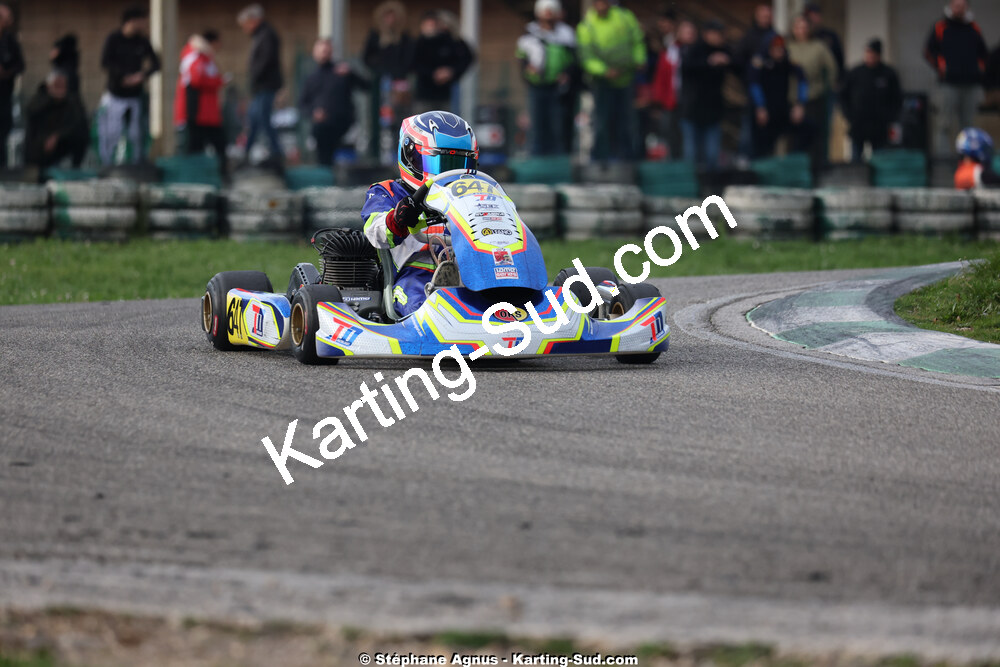 1 & 2/03/2025 : 1ère manche du Championnat du Sud au Pôle Mécanique Karting d’Alès (photos Stéphane Agnus) 2025 — karting