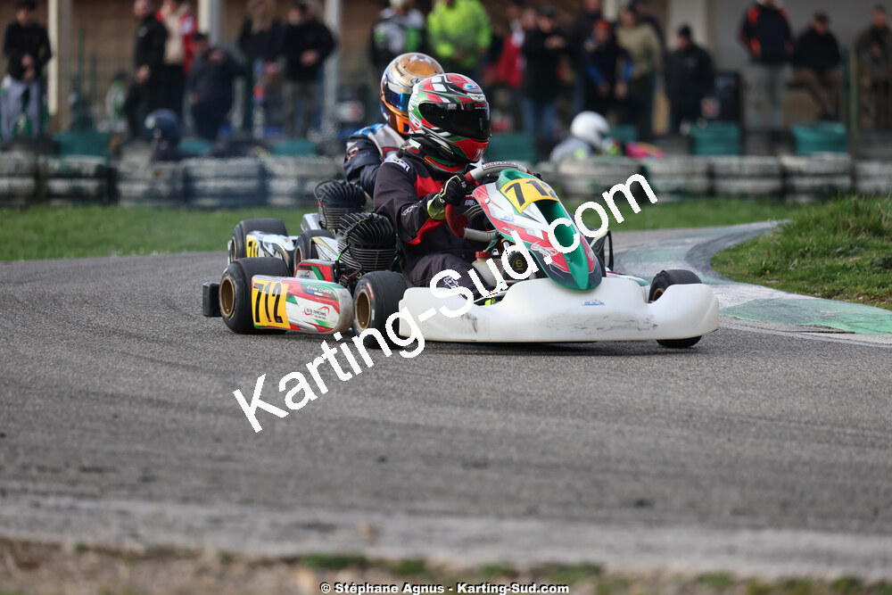 1 & 2/03/2025 : 1ère manche du Championnat du Sud au Pôle Mécanique Karting d’Alès (photos Stéphane Agnus) 2025 — karting
