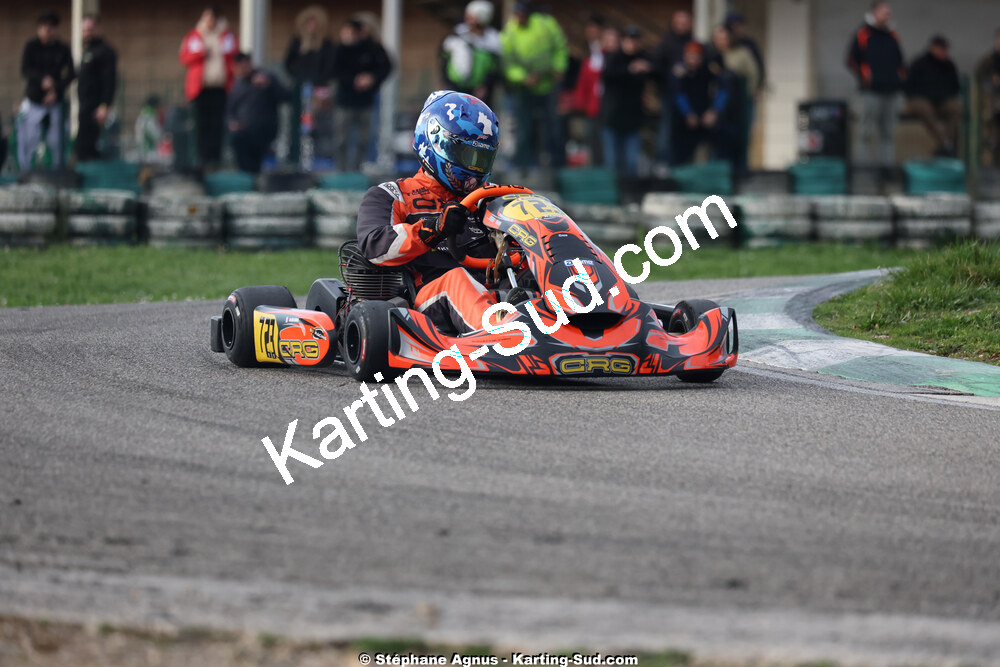1 & 2/03/2025 : 1ère manche du Championnat du Sud au Pôle Mécanique Karting d’Alès (photos Stéphane Agnus) 2025 — karting