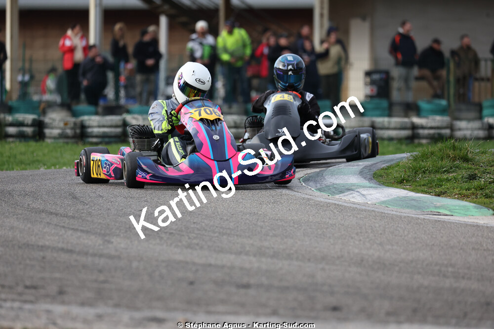 1 & 2/03/2025 : 1ère manche du Championnat du Sud au Pôle Mécanique Karting d’Alès (photos Stéphane Agnus) 2025 — karting