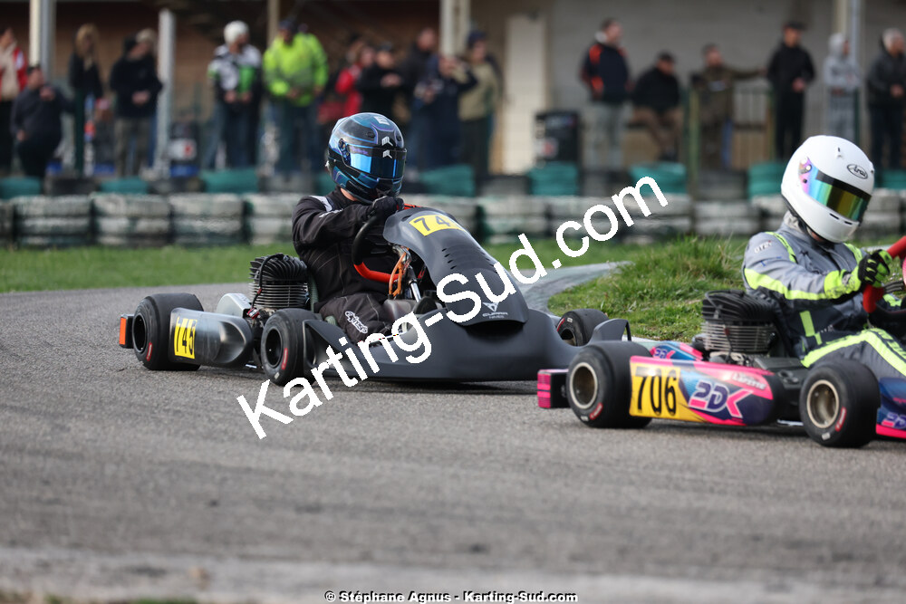 1 & 2/03/2025 : 1ère manche du Championnat du Sud au Pôle Mécanique Karting d’Alès (photos Stéphane Agnus) 2025 — karting