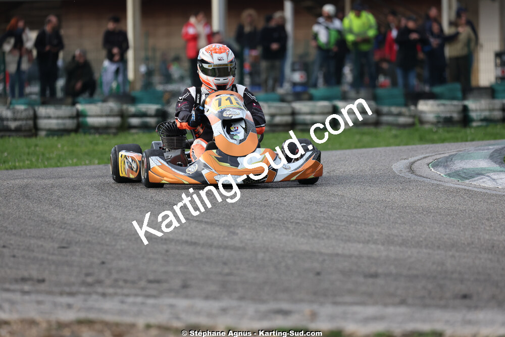 1 & 2/03/2025 : 1ère manche du Championnat du Sud au Pôle Mécanique Karting d’Alès (photos Stéphane Agnus) 2025 — karting