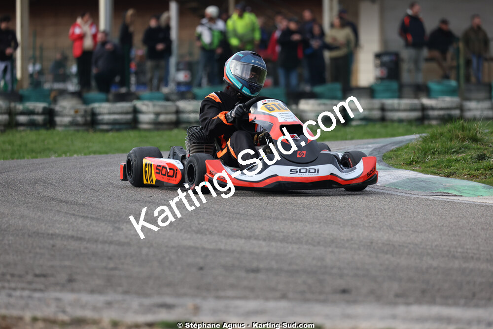 1 & 2/03/2025 : 1ère manche du Championnat du Sud au Pôle Mécanique Karting d’Alès (photos Stéphane Agnus) 2025 — karting