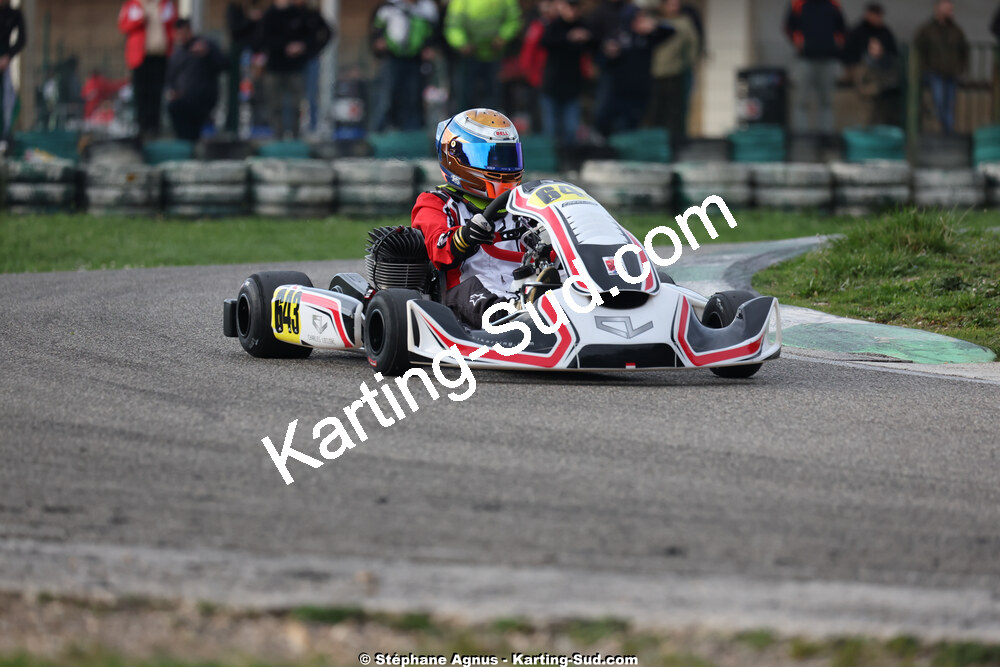 1 & 2/03/2025 : 1ère manche du Championnat du Sud au Pôle Mécanique Karting d’Alès (photos Stéphane Agnus) 2025 — karting