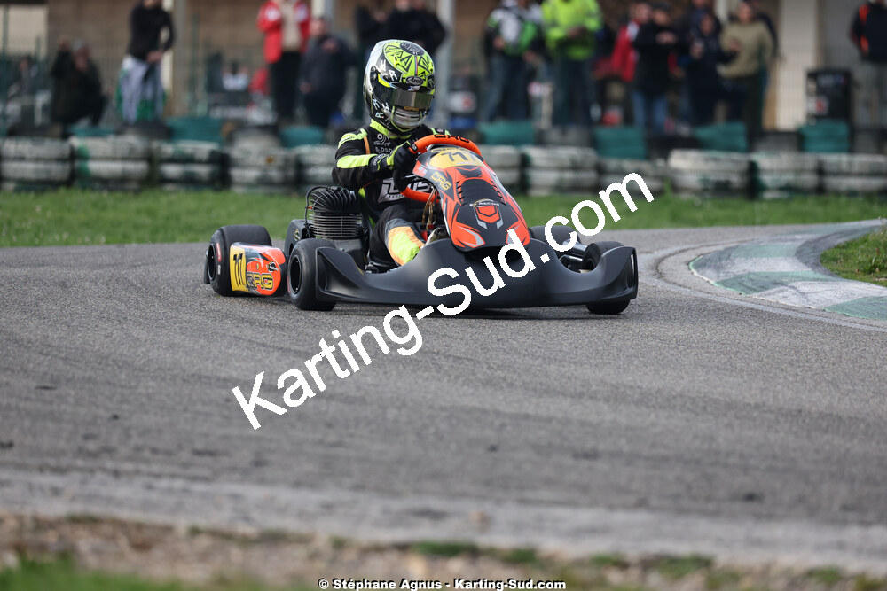 1 & 2/03/2025 : 1ère manche du Championnat du Sud au Pôle Mécanique Karting d’Alès (photos Stéphane Agnus) 2025 — karting