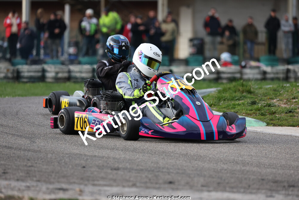 1 & 2/03/2025 : 1ère manche du Championnat du Sud au Pôle Mécanique Karting d’Alès (photos Stéphane Agnus) 2025 — karting