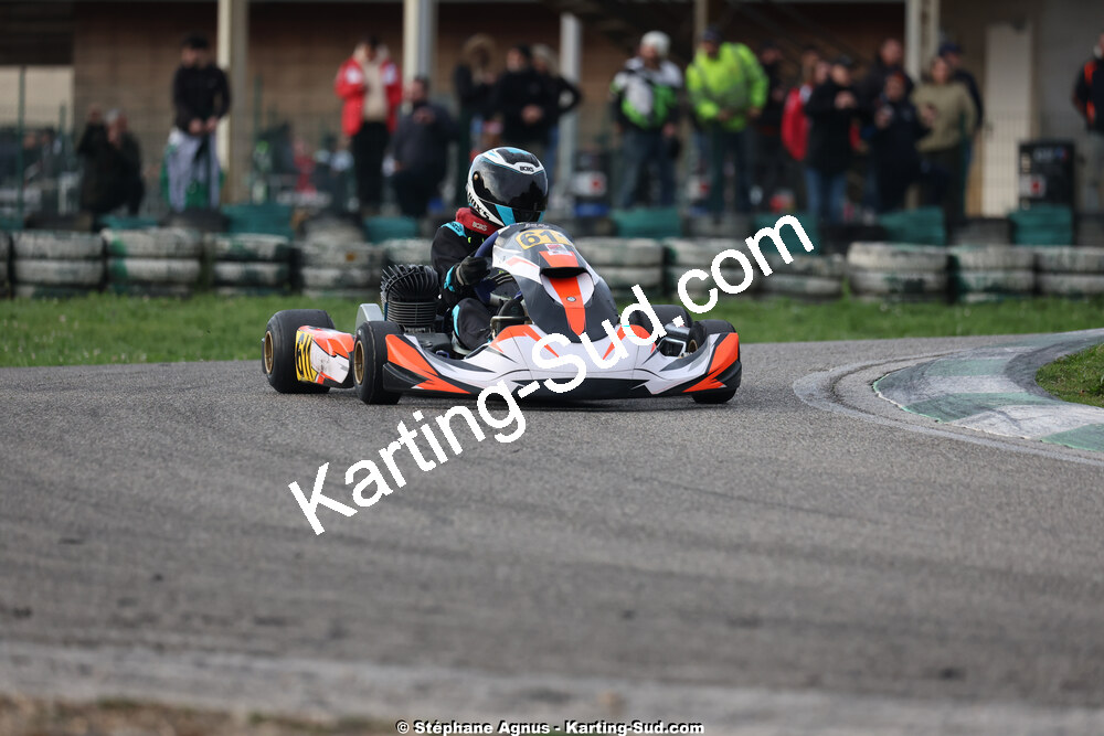 1 & 2/03/2025 : 1ère manche du Championnat du Sud au Pôle Mécanique Karting d’Alès (photos Stéphane Agnus) 2025 — karting