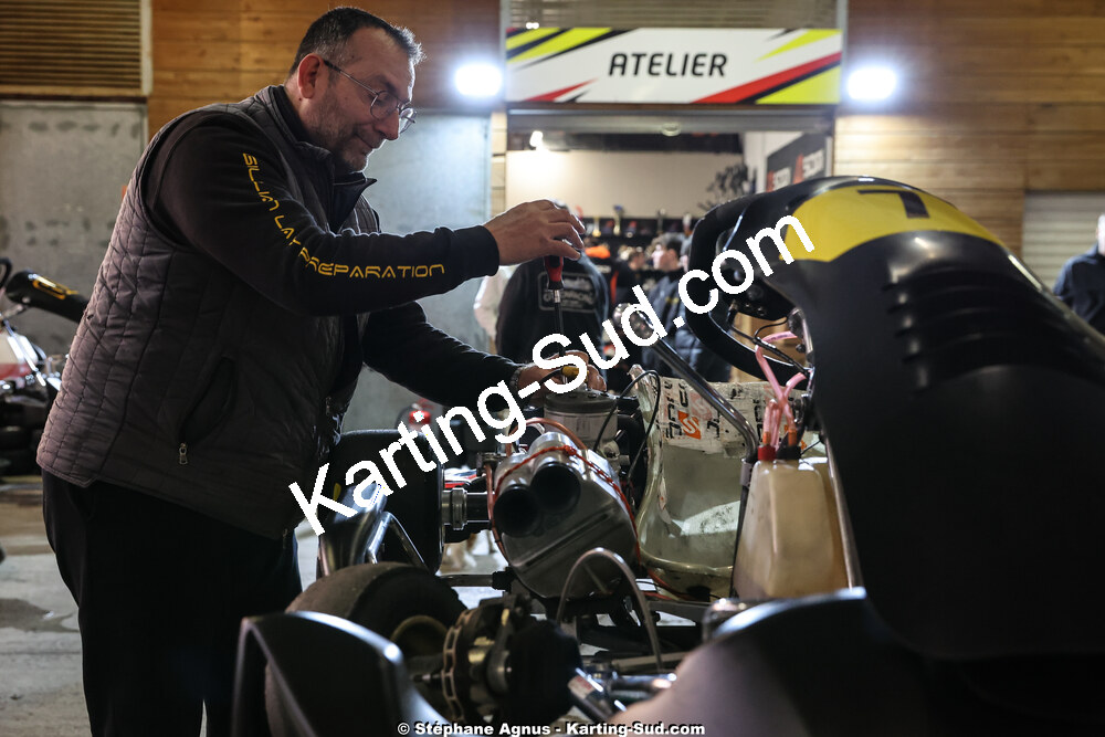 1 & 2/03/2025 : 1ère manche du Championnat du Sud au Pôle Mécanique Karting d’Alès (photos Stéphane Agnus) 2025 — karting