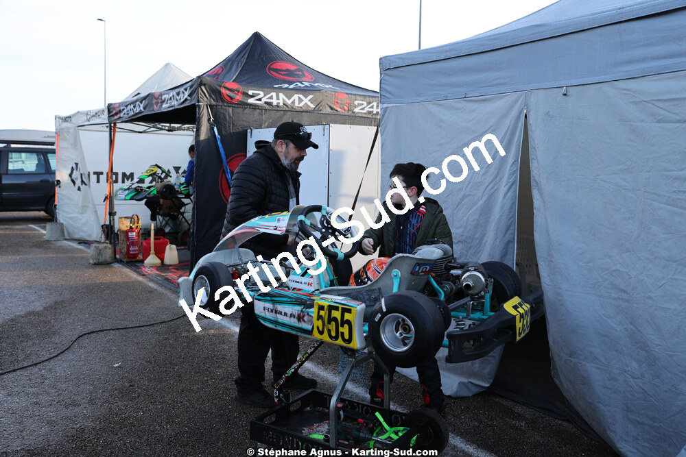1 & 2/03/2025 : 1ère manche du Championnat du Sud au Pôle Mécanique Karting d’Alès (photos Stéphane Agnus) 2025 — karting