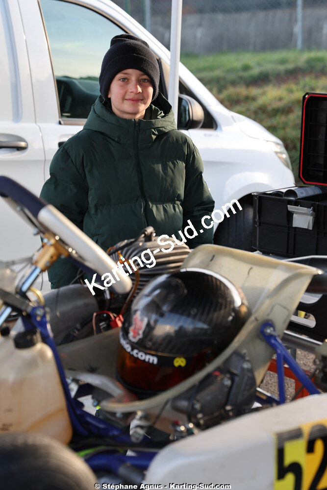 1 & 2/03/2025 : 1ère manche du Championnat du Sud au Pôle Mécanique Karting d’Alès (photos Stéphane Agnus) 2025 — karting