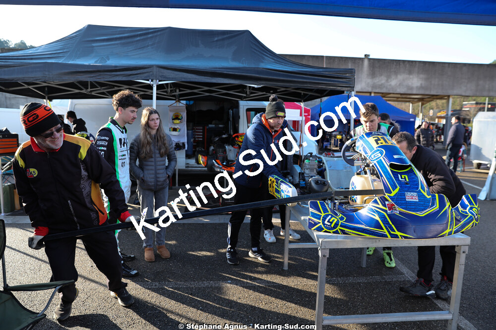 1 & 2/03/2025 : 1ère manche du Championnat du Sud au Pôle Mécanique Karting d’Alès (photos Stéphane Agnus) 2025 — karting