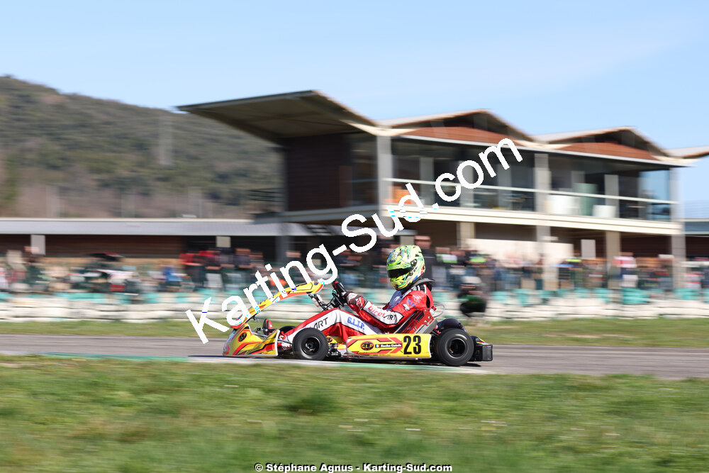 1 & 2/03/2025 : 1ère manche du Championnat du Sud au Pôle Mécanique Karting d’Alès (photos Stéphane Agnus) 2025 — karting