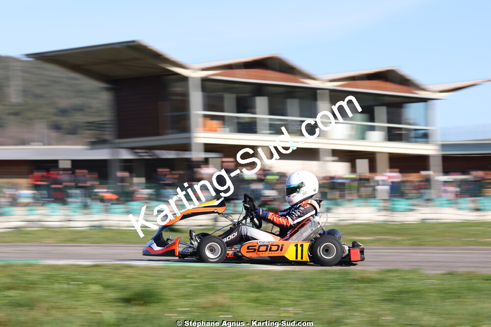 1 & 2/03/2025 : 1ère manche du Championnat du Sud au Pôle Mécanique Karting d’Alès (photos Stéphane Agnus) 2025 — karting
