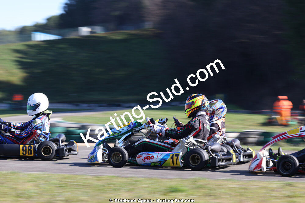 1 & 2/03/2025 : 1ère manche du Championnat du Sud au Pôle Mécanique Karting d’Alès (photos Stéphane Agnus) 2025 — karting