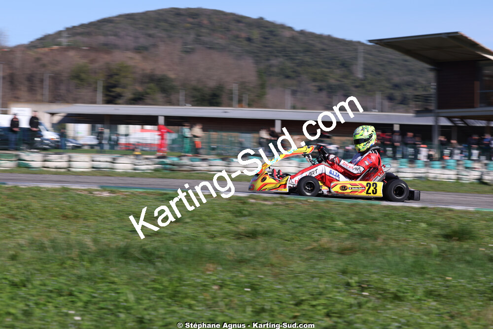 1 & 2/03/2025 : 1ère manche du Championnat du Sud au Pôle Mécanique Karting d’Alès (photos Stéphane Agnus) 2025 — karting