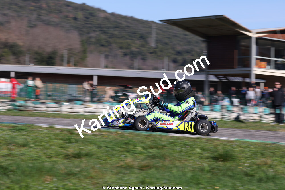 1 & 2/03/2025 : 1ère manche du Championnat du Sud au Pôle Mécanique Karting d’Alès (photos Stéphane Agnus) 2025 — karting
