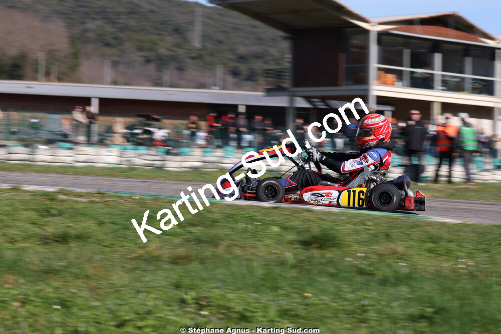 1 & 2/03/2025 : 1ère manche du Championnat du Sud au Pôle Mécanique Karting d’Alès (photos Stéphane Agnus) 2025 — karting