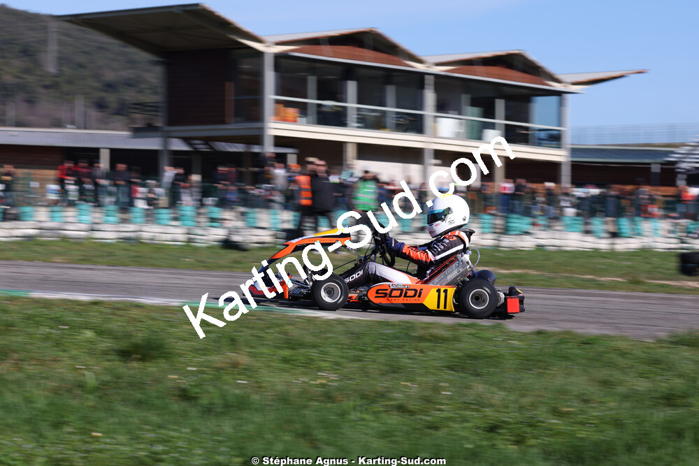 1 & 2/03/2025 : 1ère manche du Championnat du Sud au Pôle Mécanique Karting d’Alès (photos Stéphane Agnus) 2025 — karting