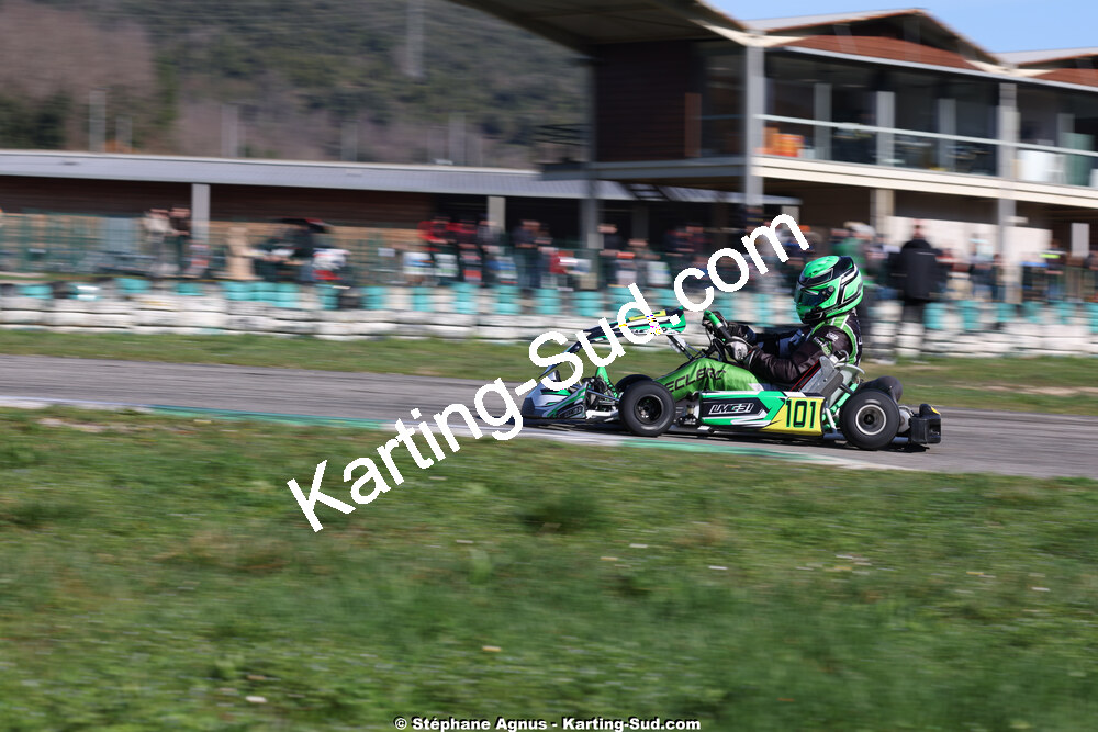 1 & 2/03/2025 : 1ère manche du Championnat du Sud au Pôle Mécanique Karting d’Alès (photos Stéphane Agnus) 2025 — karting