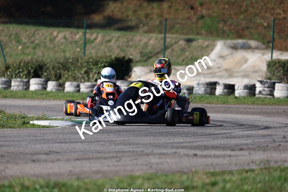 1 & 2/03/2025 : 1ère manche du Championnat du Sud au Pôle Mécanique Karting d’Alès (photos Stéphane Agnus) 2025 — karting