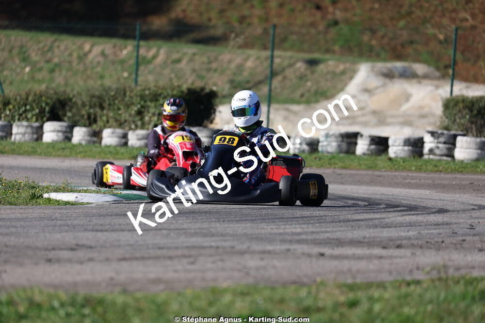 1 & 2/03/2025 : 1ère manche du Championnat du Sud au Pôle Mécanique Karting d’Alès (photos Stéphane Agnus) 2025 — karting