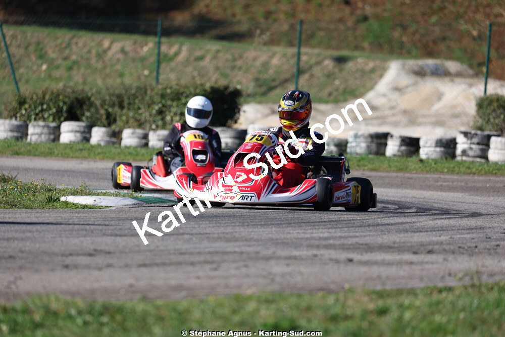 1 & 2/03/2025 : 1ère manche du Championnat du Sud au Pôle Mécanique Karting d’Alès (photos Stéphane Agnus) 2025 — karting