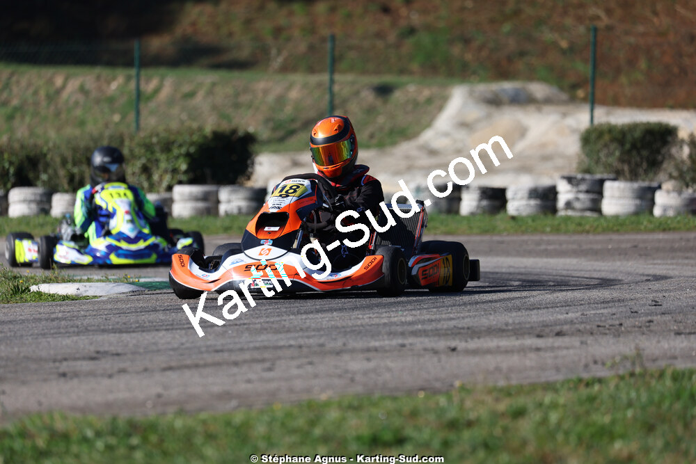 1 & 2/03/2025 : 1ère manche du Championnat du Sud au Pôle Mécanique Karting d’Alès (photos Stéphane Agnus) 2025 — karting