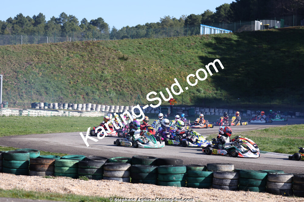 1 & 2/03/2025 : 1ère manche du Championnat du Sud au Pôle Mécanique Karting d’Alès (photos Stéphane Agnus) 2025 — karting