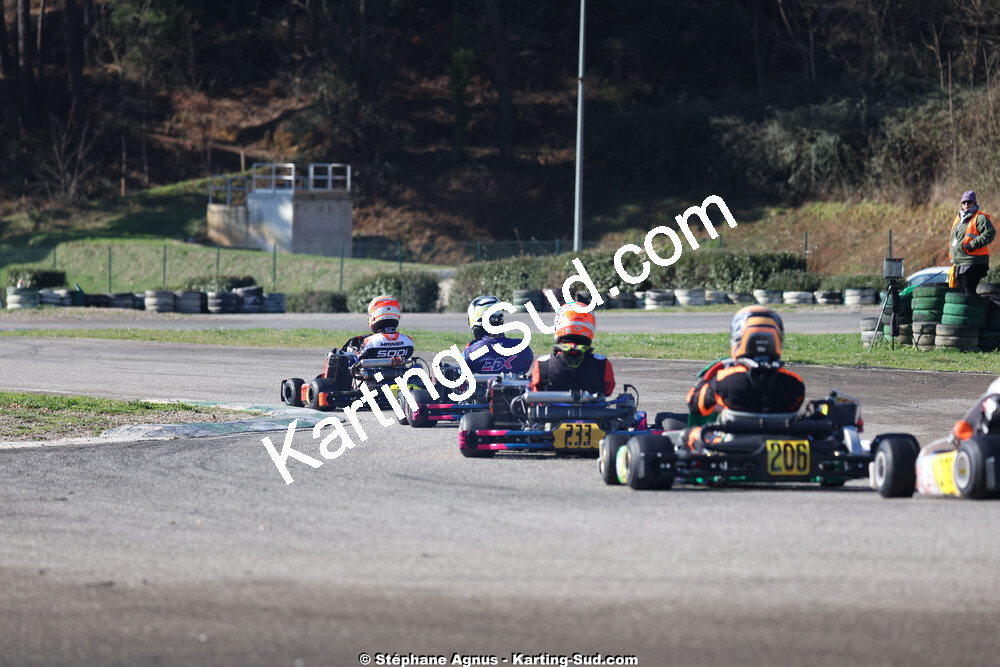 1 & 2/03/2025 : 1ère manche du Championnat du Sud au Pôle Mécanique Karting d’Alès (photos Stéphane Agnus) 2025 — karting