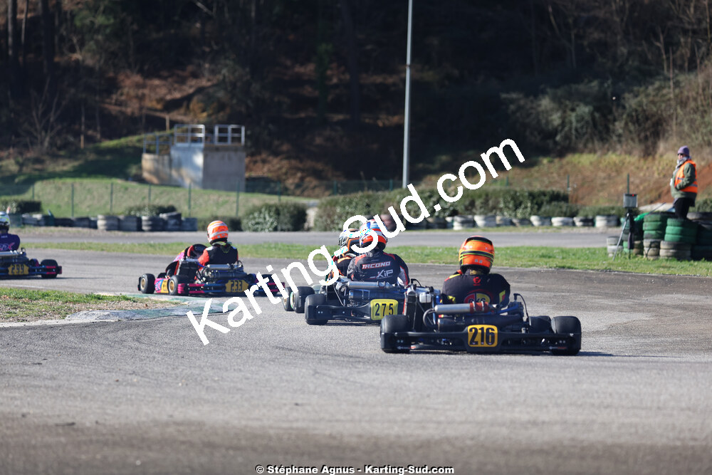 1 & 2/03/2025 : 1ère manche du Championnat du Sud au Pôle Mécanique Karting d’Alès (photos Stéphane Agnus) 2025 — karting