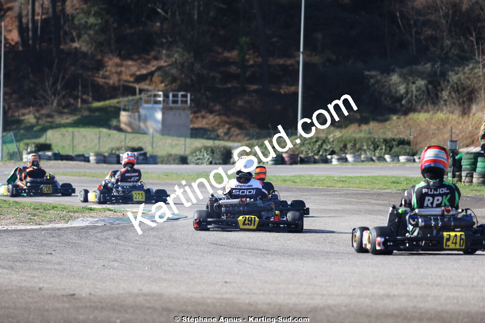 1 & 2/03/2025 : 1ère manche du Championnat du Sud au Pôle Mécanique Karting d’Alès (photos Stéphane Agnus) 2025 — karting