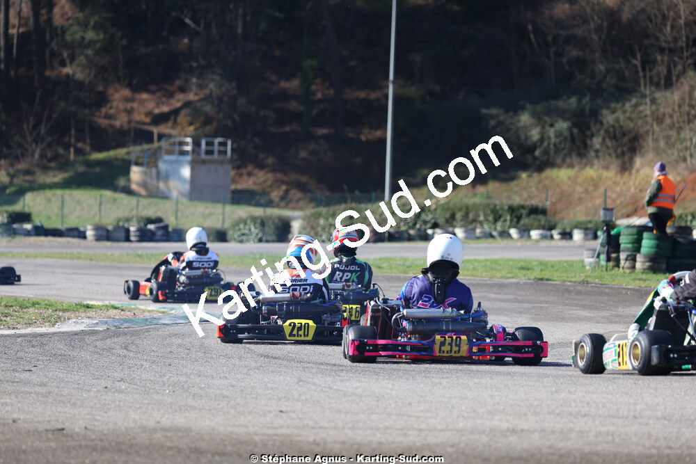 1 & 2/03/2025 : 1ère manche du Championnat du Sud au Pôle Mécanique Karting d’Alès (photos Stéphane Agnus) 2025 — karting
