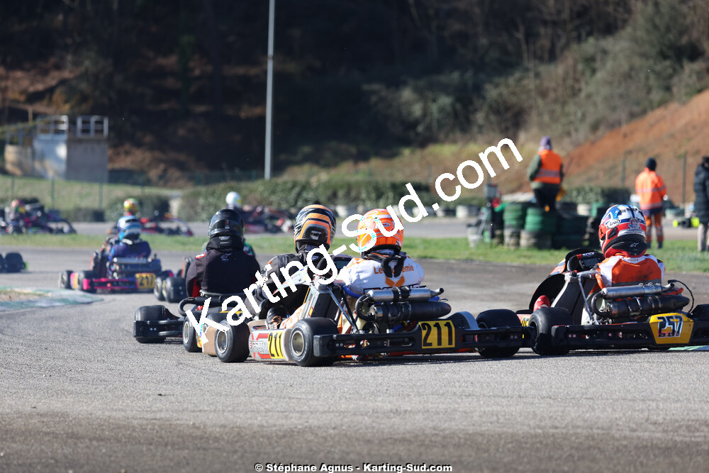 1 & 2/03/2025 : 1ère manche du Championnat du Sud au Pôle Mécanique Karting d’Alès (photos Stéphane Agnus) 2025 — karting