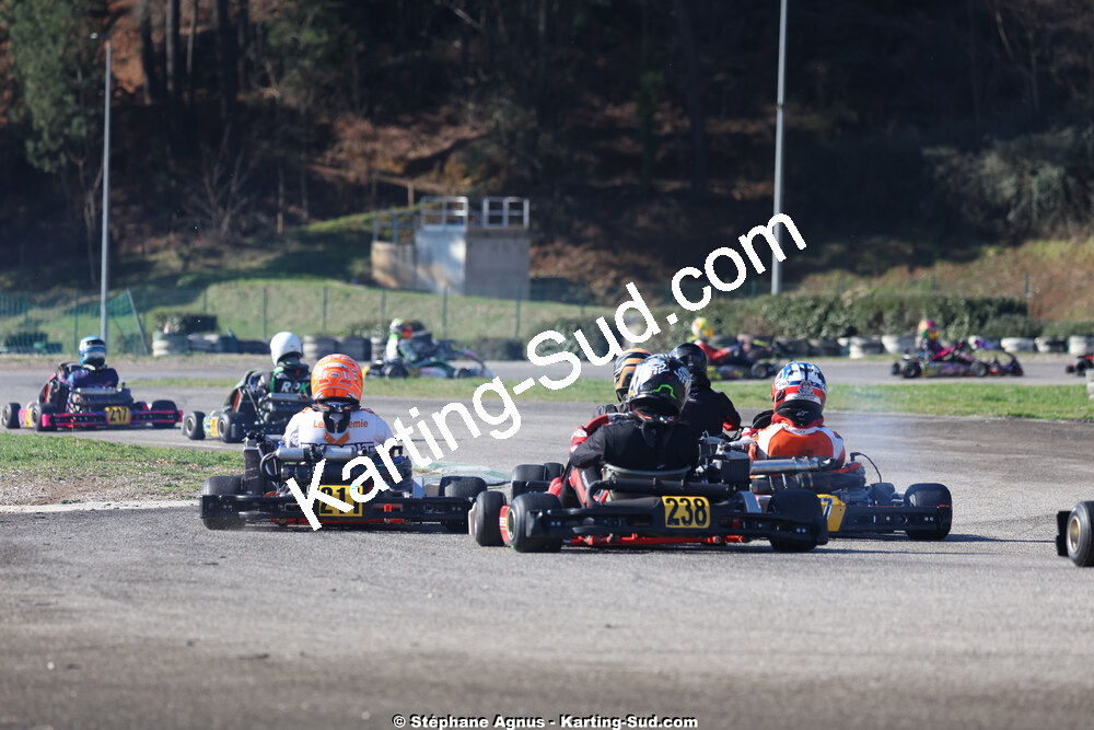 1 & 2/03/2025 : 1ère manche du Championnat du Sud au Pôle Mécanique Karting d’Alès (photos Stéphane Agnus) 2025 — karting