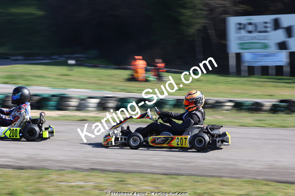 1 & 2/03/2025 : 1ère manche du Championnat du Sud au Pôle Mécanique Karting d’Alès (photos Stéphane Agnus) 2025 — karting
