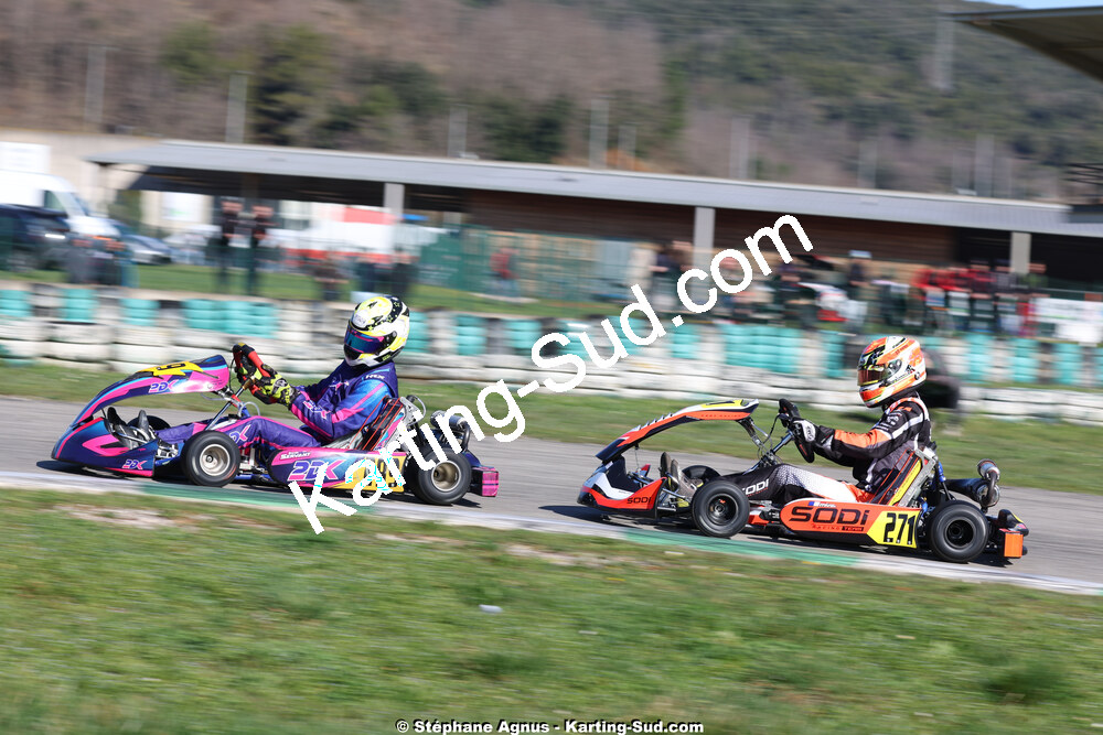 1 & 2/03/2025 : 1ère manche du Championnat du Sud au Pôle Mécanique Karting d’Alès (photos Stéphane Agnus) 2025 — karting
