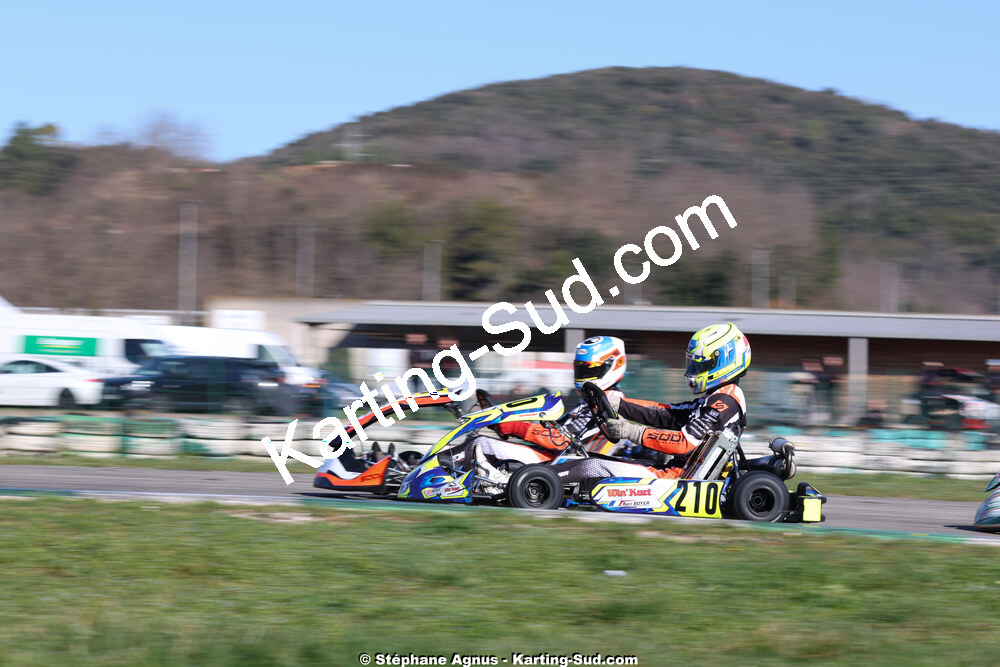 1 & 2/03/2025 : 1ère manche du Championnat du Sud au Pôle Mécanique Karting d’Alès (photos Stéphane Agnus) 2025 — karting