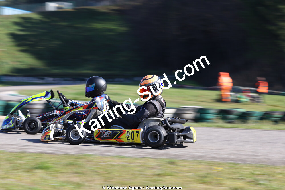 1 & 2/03/2025 : 1ère manche du Championnat du Sud au Pôle Mécanique Karting d’Alès (photos Stéphane Agnus) 2025 — karting