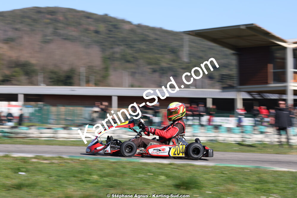 1 & 2/03/2025 : 1ère manche du Championnat du Sud au Pôle Mécanique Karting d’Alès (photos Stéphane Agnus) 2025 — karting