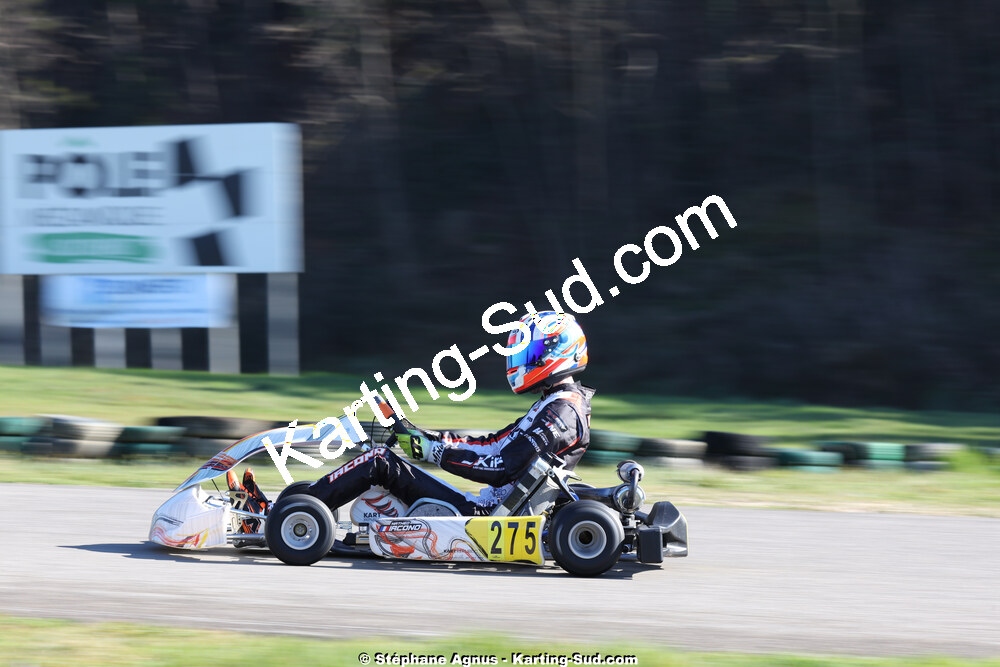1 & 2/03/2025 : 1ère manche du Championnat du Sud au Pôle Mécanique Karting d’Alès (photos Stéphane Agnus) 2025 — karting