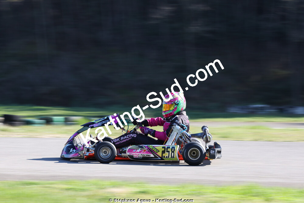 1 & 2/03/2025 : 1ère manche du Championnat du Sud au Pôle Mécanique Karting d’Alès (photos Stéphane Agnus) 2025 — karting
